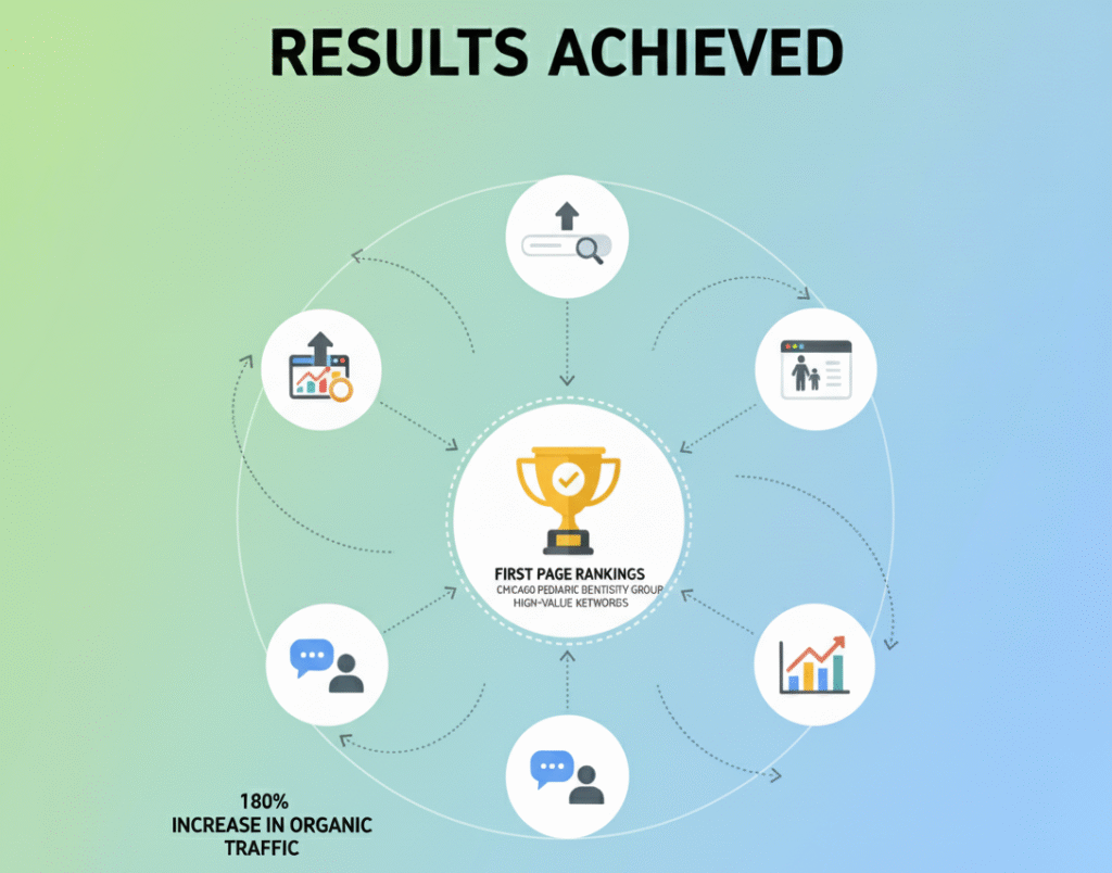Results Achieved showing in a cycling process